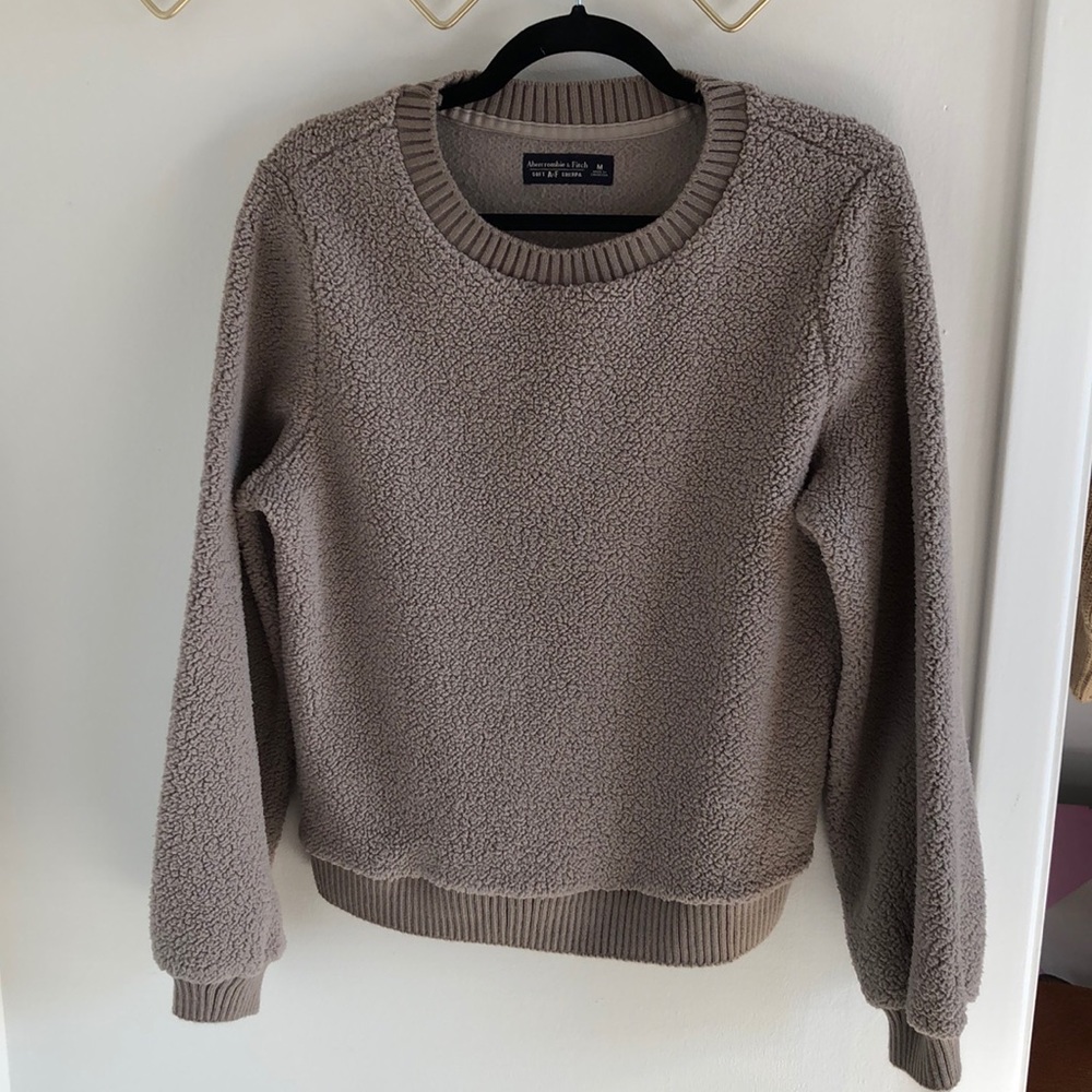 Abercrombie fleece Crew neck